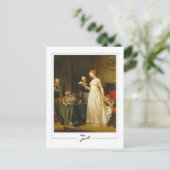 Marguerite Gérard #1 - Briefkaart met fijne kunst (Staand voorkant)