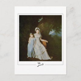 Marguerite Gérard #8 - Briefkaart met fijne kunst