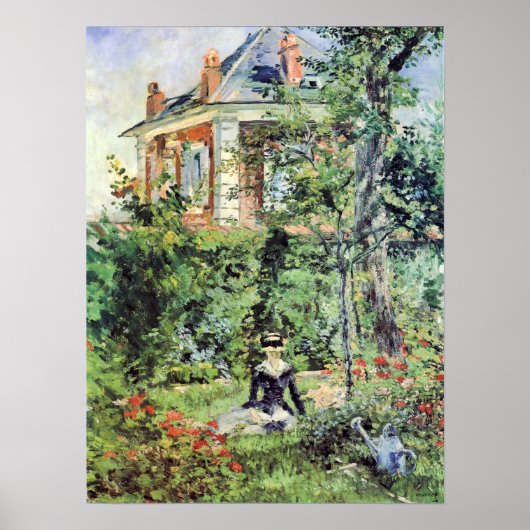 Marguerite in de tuin van Bellevue Poster (Voorkant)