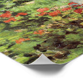 Marguerite in de tuin van Bellevue Poster (Hoek)