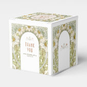 Marguerite Madelief Delicate Art Nouveau Mucha Bedankdoosjes (Voorkant Zijde)