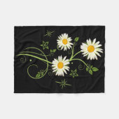 Marguerites Daisy Spring Daisies Flower Shi Fleece Deken (Voorkant (Horizontaal))