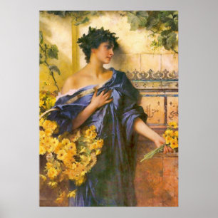 Marguerites door Conrad Kiesel Poster
