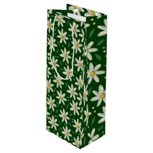 Margueriteveld Wijn Cadeautas (Voorkant Gekanteld)