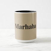 Marhaba  - simple   Arabic greeting Mok (Midden)