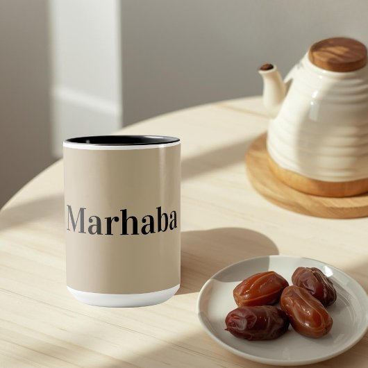 Marhaba  - simple   Arabic greeting Mok