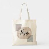 Marhaba Welcome Arabic Calligraphy Wall Art  Tote Bag (Achterkant)