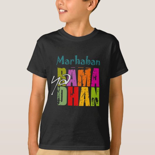 Marhaban ya Ramadhan T-shirt (Voorkant)