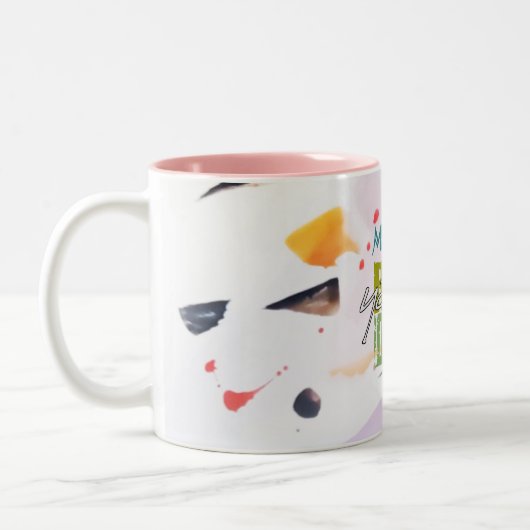 Marhaban ya Ramadhan Two-Tone Coffee Mok (Links)