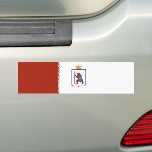 Mari El Flag Bumpersticker (Op auto)