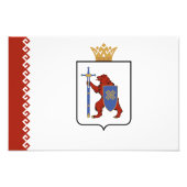 Mari El Flag Foto Afdruk (Voorkant)