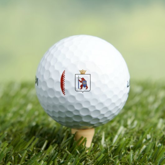 Mari El Flag Golfballen (Insitu Shirt)