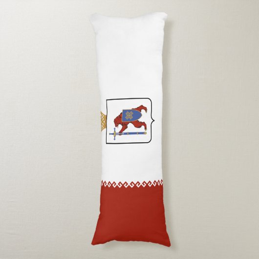 Mari El Flag Lichaamskussen (Voorkant Verticaal)