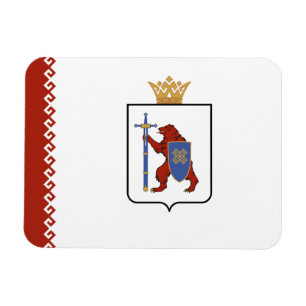 Mari El Flag Magneet