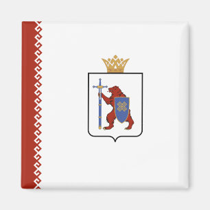 Mari El Flag Magneet