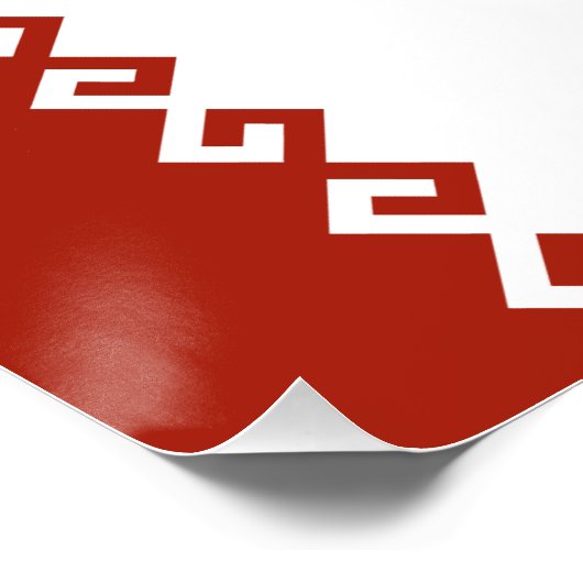 Mari El Flag Perfect Poster (Hoek)