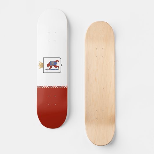 Mari El Flag Persoonlijk Skateboard (Voorkant)