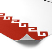 Mari El Flag Poster (Hoek)