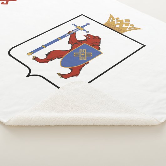 Mari El Flag Sherpa Deken (3/4)