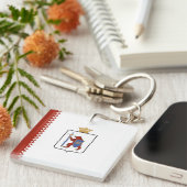 Mari El Flag Sleutelhanger (Voorkant Rechts)