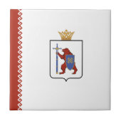 Mari El Flag Tegeltje (Voorkant)