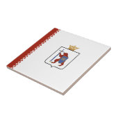 Mari El Flag Tegeltje (Zijkant)