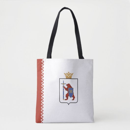 Mari El Flag Tote Bag (Voorkant)
