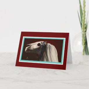 Mari Lwyd-feestkaart Feestdagen Kaart