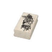 Mari Lwyd kunststempel van Grim Rubberstempel (Stempel)