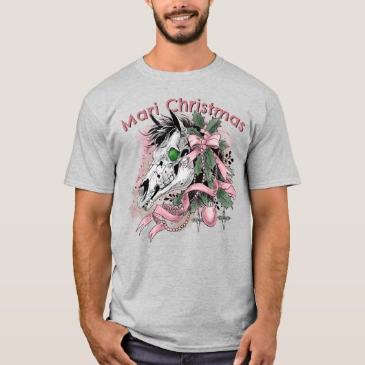 Mari Lwyd T-shirt (Voorkant)