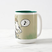 Mari Lwyd Tweekleurige Koffiemok (Voorkant rechts)