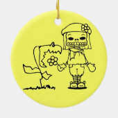 Mari Mortê Keramisch Ornament (Achterkant)