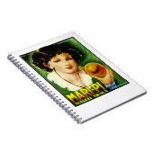 Mari Pi Oranje label Notitieboek (Rechterzijde)