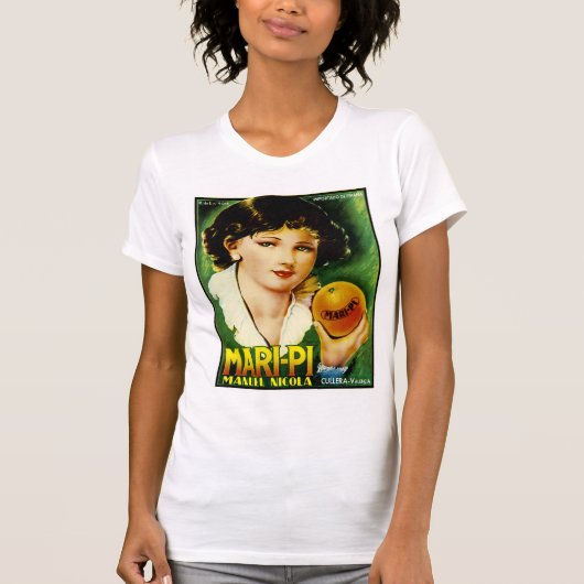 Mari Pi Sinaasappels T-shirt (Voorkant)