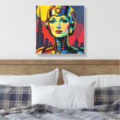 MARIA-13 CANVAS AFDRUK (Insitu (Slaapkamer))