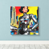 MARIA-14 CANVAS AFDRUK (Insitu (Houten vloer))