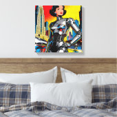 MARIA-14 CANVAS AFDRUK (Insitu (Slaapkamer))