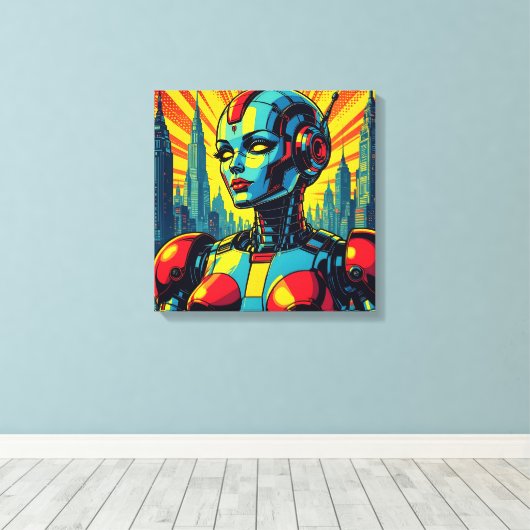 MARIA-19 CANVAS AFDRUK (Insitu (Houten vloer))