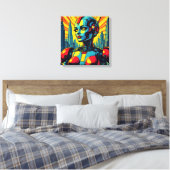 MARIA-19 CANVAS AFDRUK (Insitu (Slaapkamer))