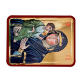 Maria Advocata Nostra Icon Magneet (Horizontaal)