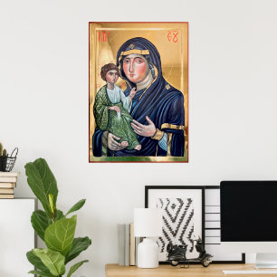 Maria Advocata Nostra Icoon Poster