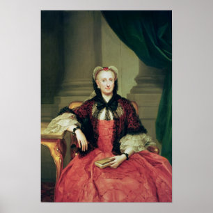 Maria Amalia van de Saksische koningin van Spanje Poster