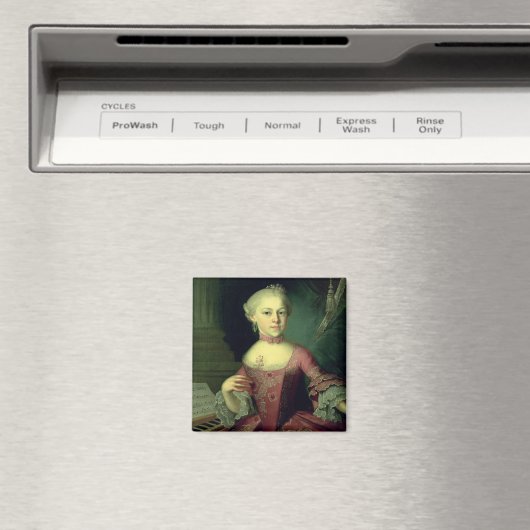 Maria-Anna Mozart, genaamd "Nannerl" Magneet (Insitu (Vaatwasser))