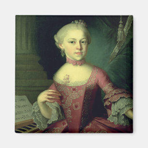 Maria-Anna Mozart, genaamd "Nannerl" Magneet