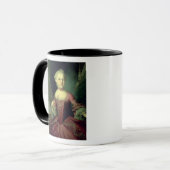 Maria-Anna Mozart, genaamd "Nannerl" Mok (Voorkant links)