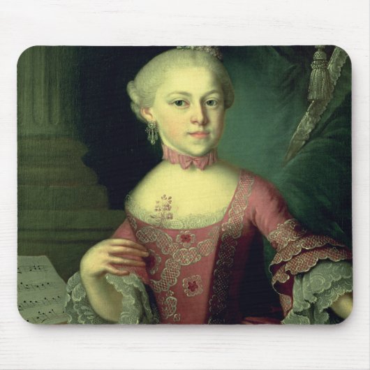 Maria-Anna Mozart, genaamd "Nannerl" Muismat (Voorkant)
