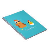 Maria & Bandit the Chickens Notitieboek (Rechterzijde)