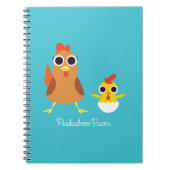 Maria & Bandit the Chickens Notitieboek (Voorkant)