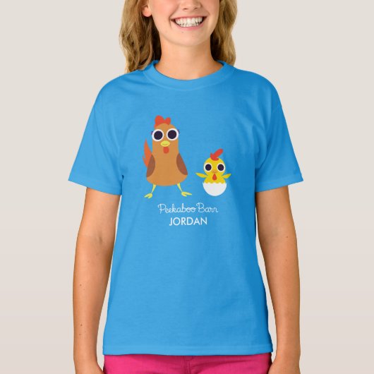 Maria & Bandit the Chickens T-shirt (Voorkant)