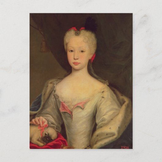 Maria Barbara de Braganza Queen of Spain Briefkaart (Voorkant)